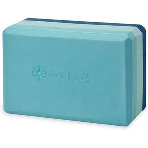 Gaiam Yoga Block Foam Non Slip Lightweight Pilates Meditation Support Prop